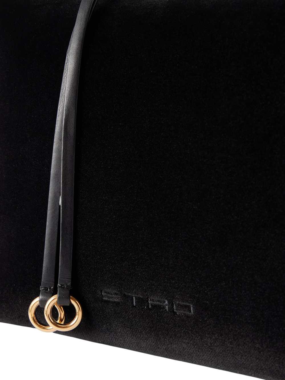 Etro Women Hobo-Style Shoulder Bag, Size S, In Velvet, 22X15x10 ETRO