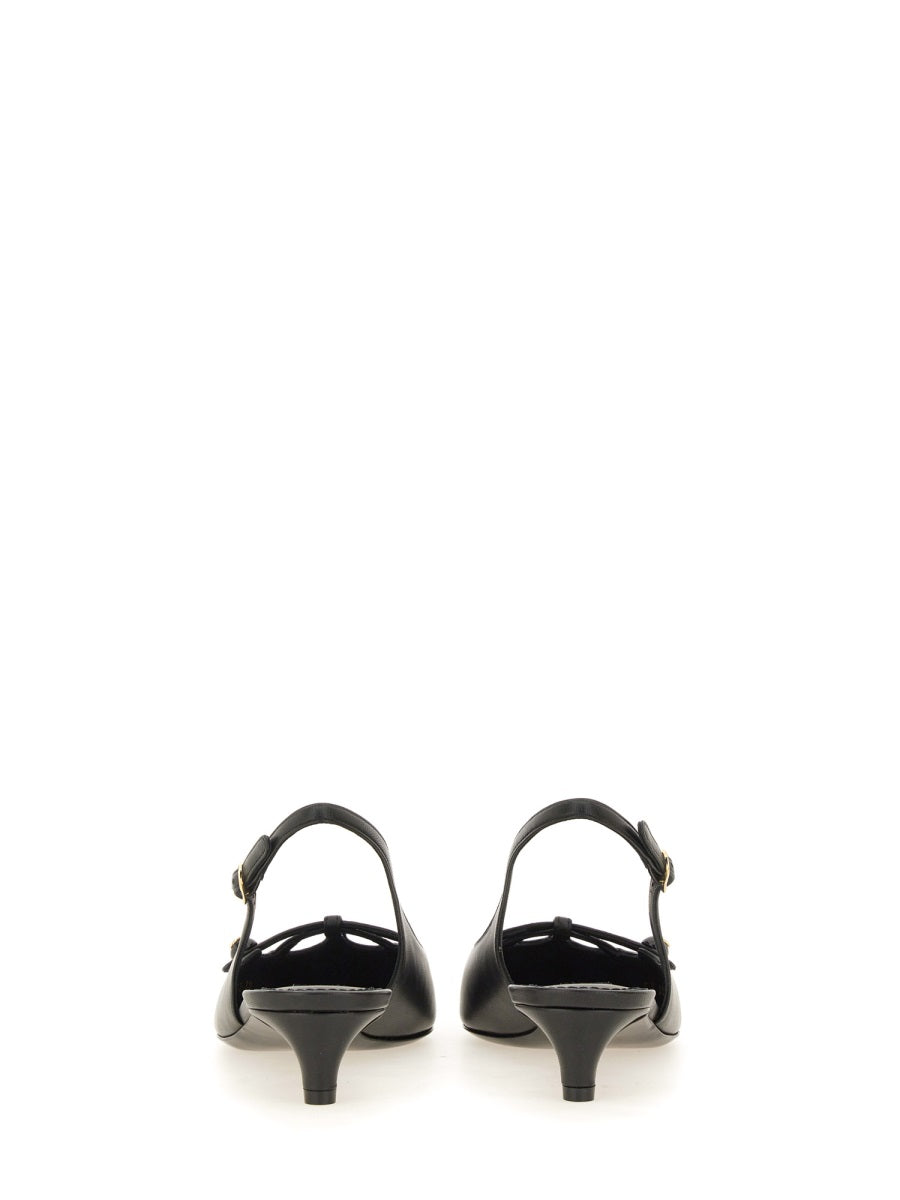 Dolce & Gabbana Women Tassel Slingback Shoe DOLCE & GABBANA