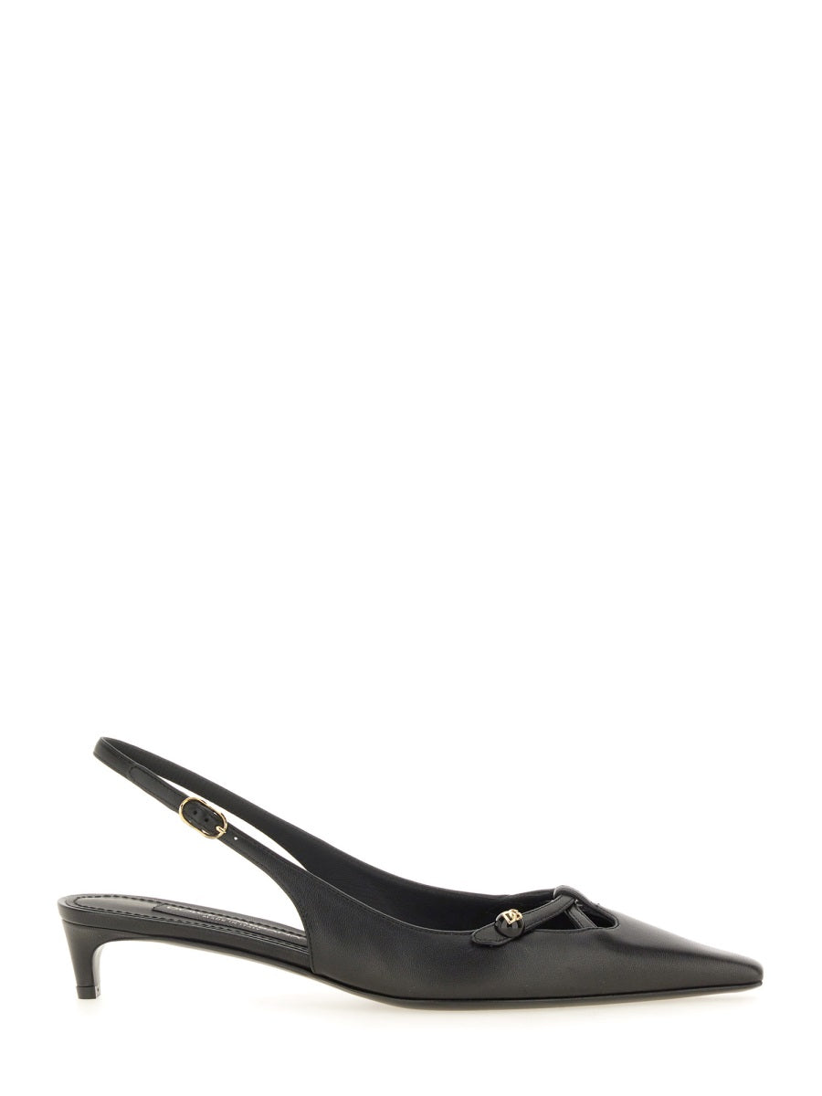 Dolce & Gabbana Women Tassel Slingback Shoe DOLCE & GABBANA