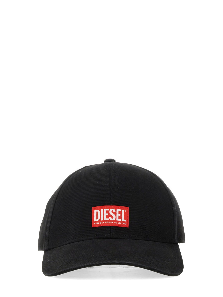 Diesel Men Baseball Hat With Logo DIESEL