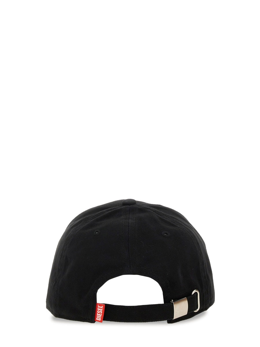 Diesel Men Baseball Hat With Logo DIESEL