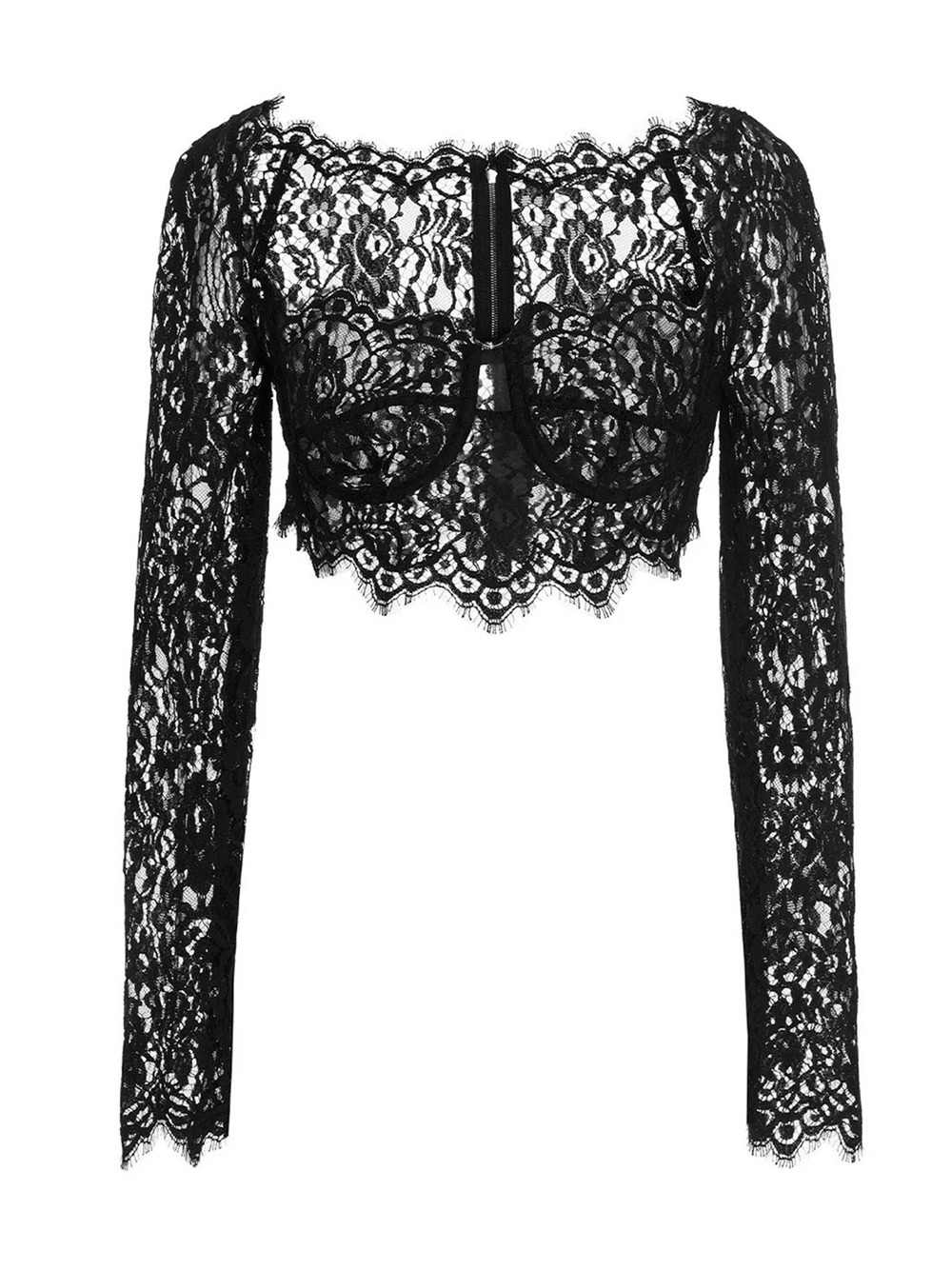 Dolce & Gabbana Women Corset With Lace Detail DOLCE & GABBANA