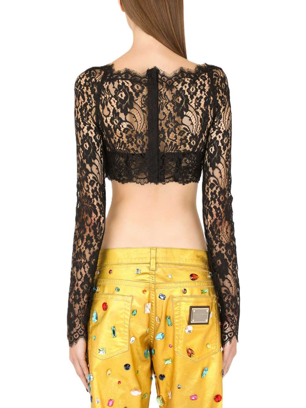 Dolce & Gabbana Women Corset With Lace Detail DOLCE & GABBANA
