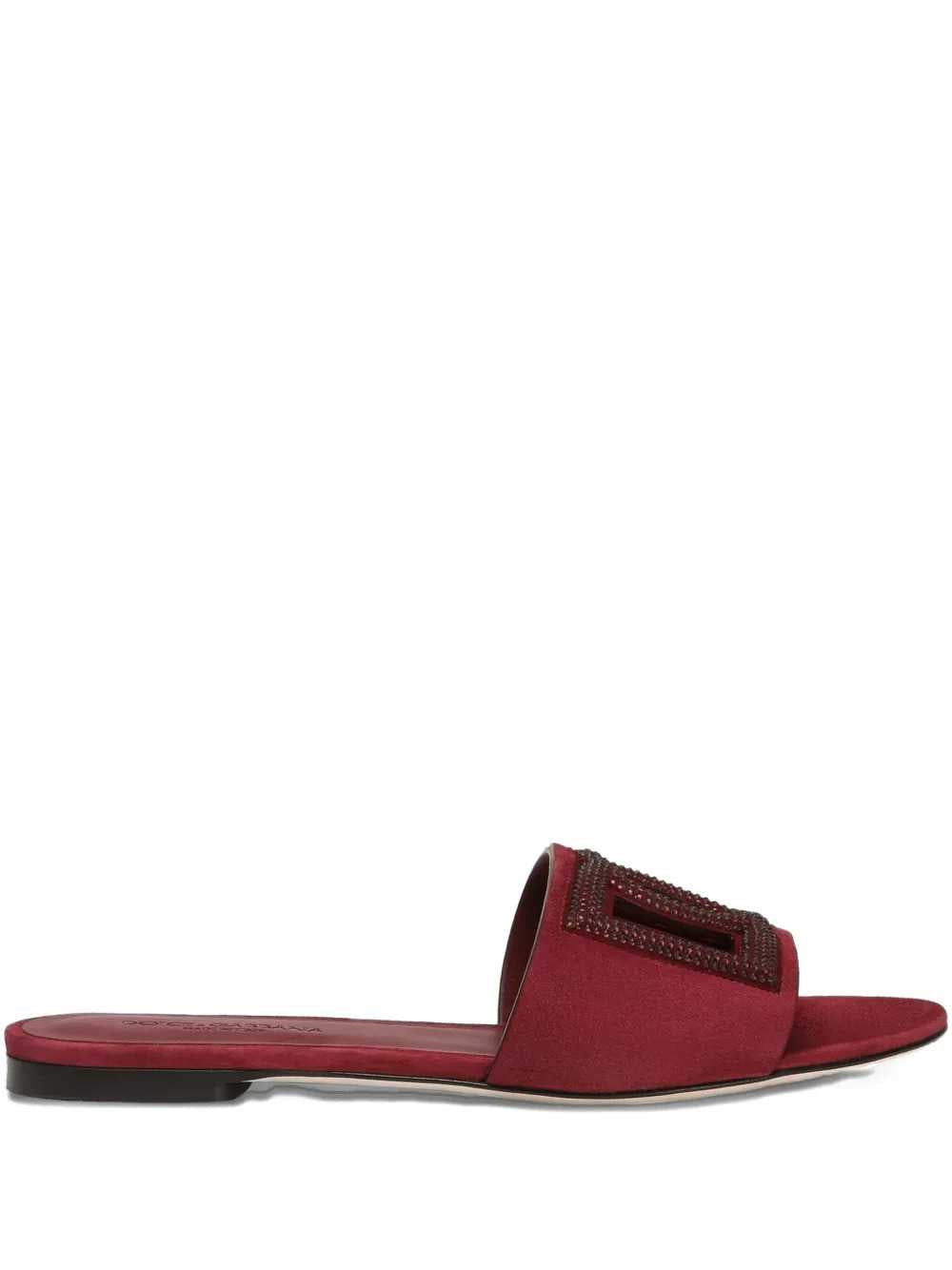 Dolce & Gabbana Women Crystal-Embellished Sandals DOLCE & GABBANA