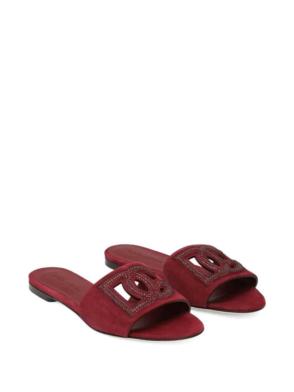Dolce & Gabbana Women Crystal-Embellished Sandals DOLCE & GABBANA