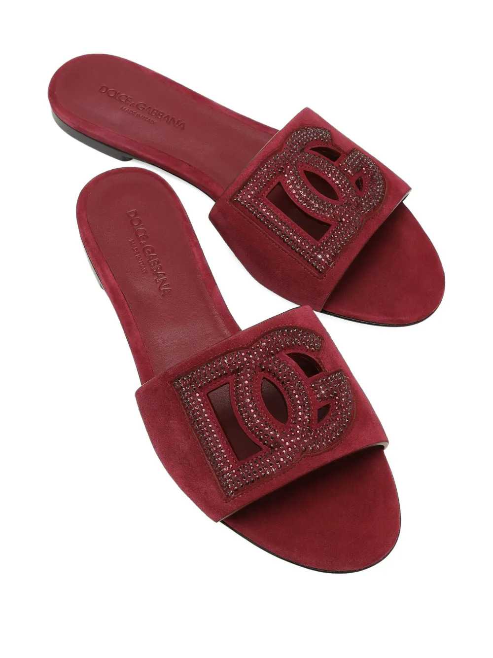 Dolce & Gabbana Women Crystal-Embellished Sandals DOLCE & GABBANA