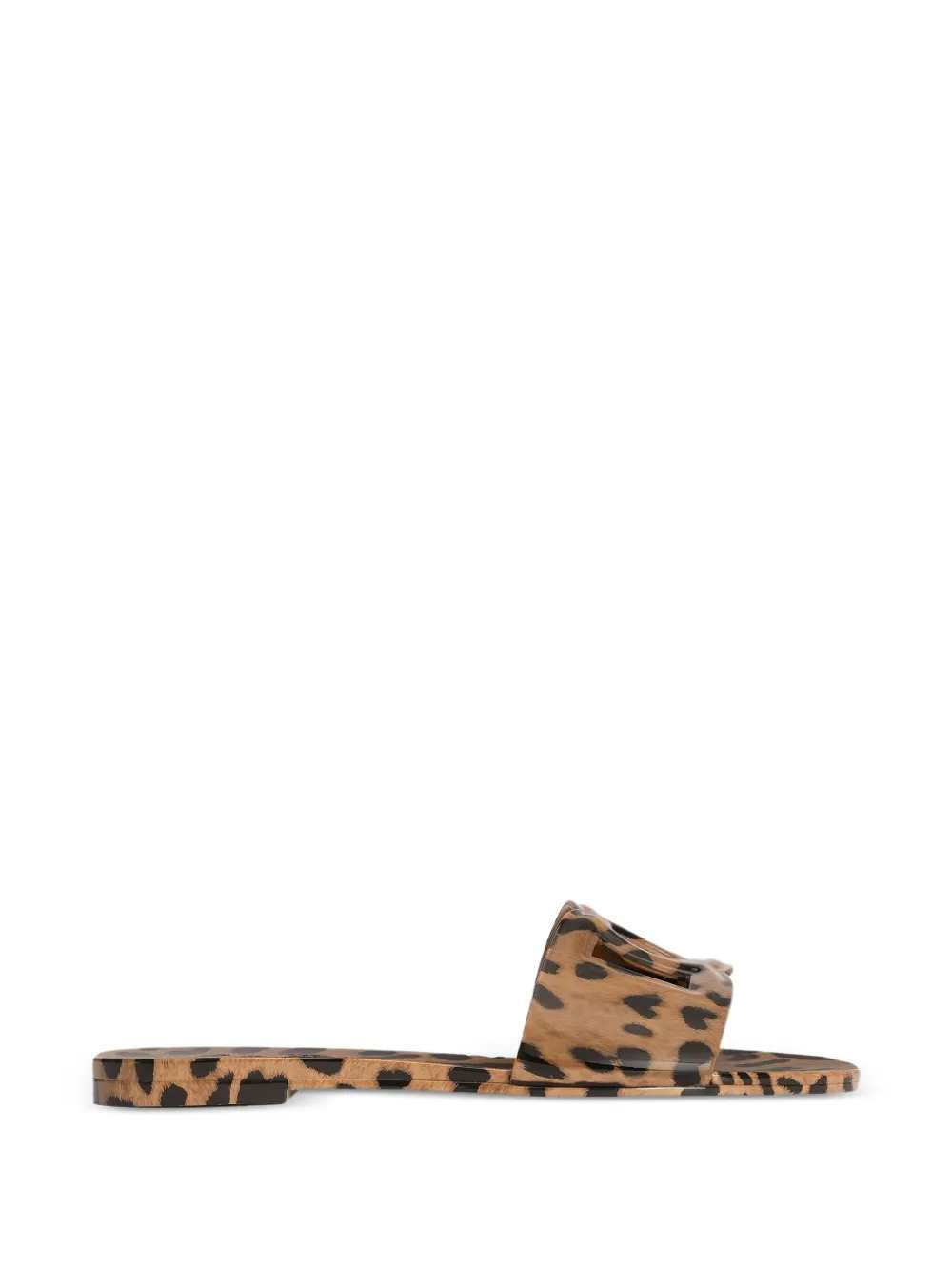 Dolce & Gabbana Women Printed Rubber Slide Sandals DOLCE & GABBANA