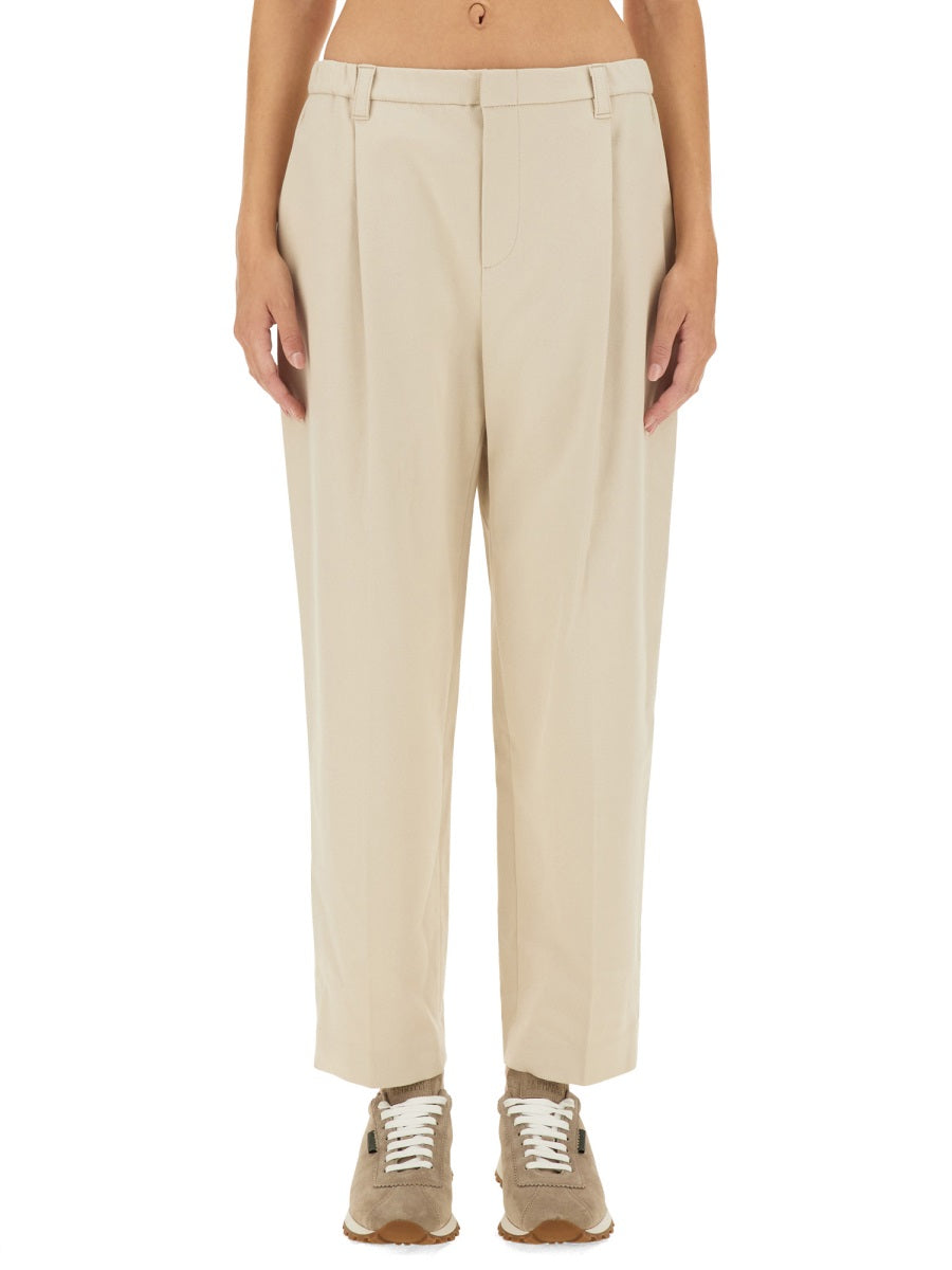 Brunello Cucinelli Women Cropped Fit Pants BRUNELLO CUCINELLI