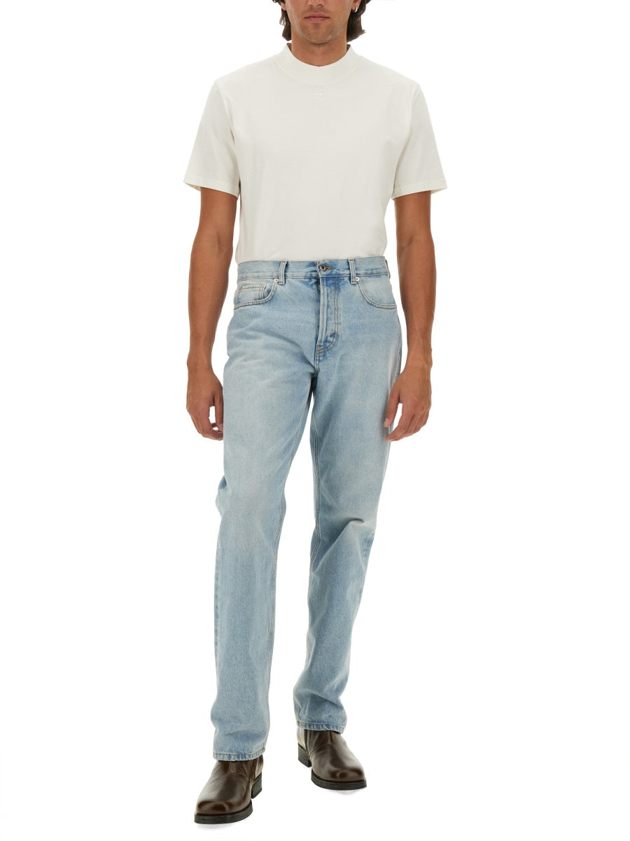 Courreges Men T-Shirt With Logo COURREGES