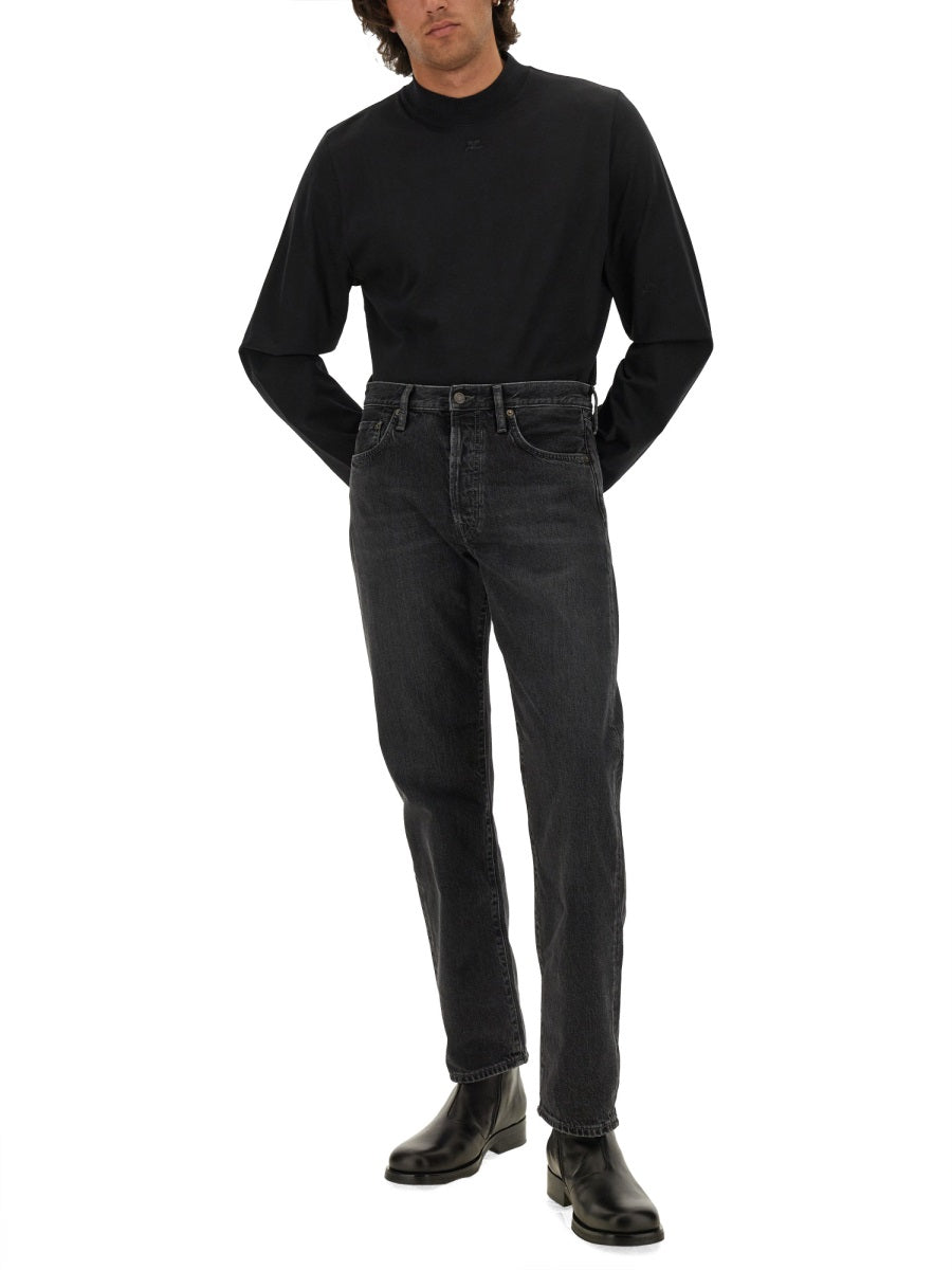 Courreges Men T-Shirt With Logo COURREGES