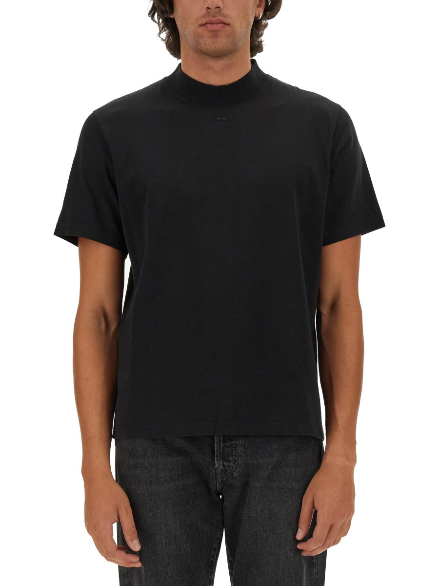 Courreges Men T-Shirt With Logo COURREGES