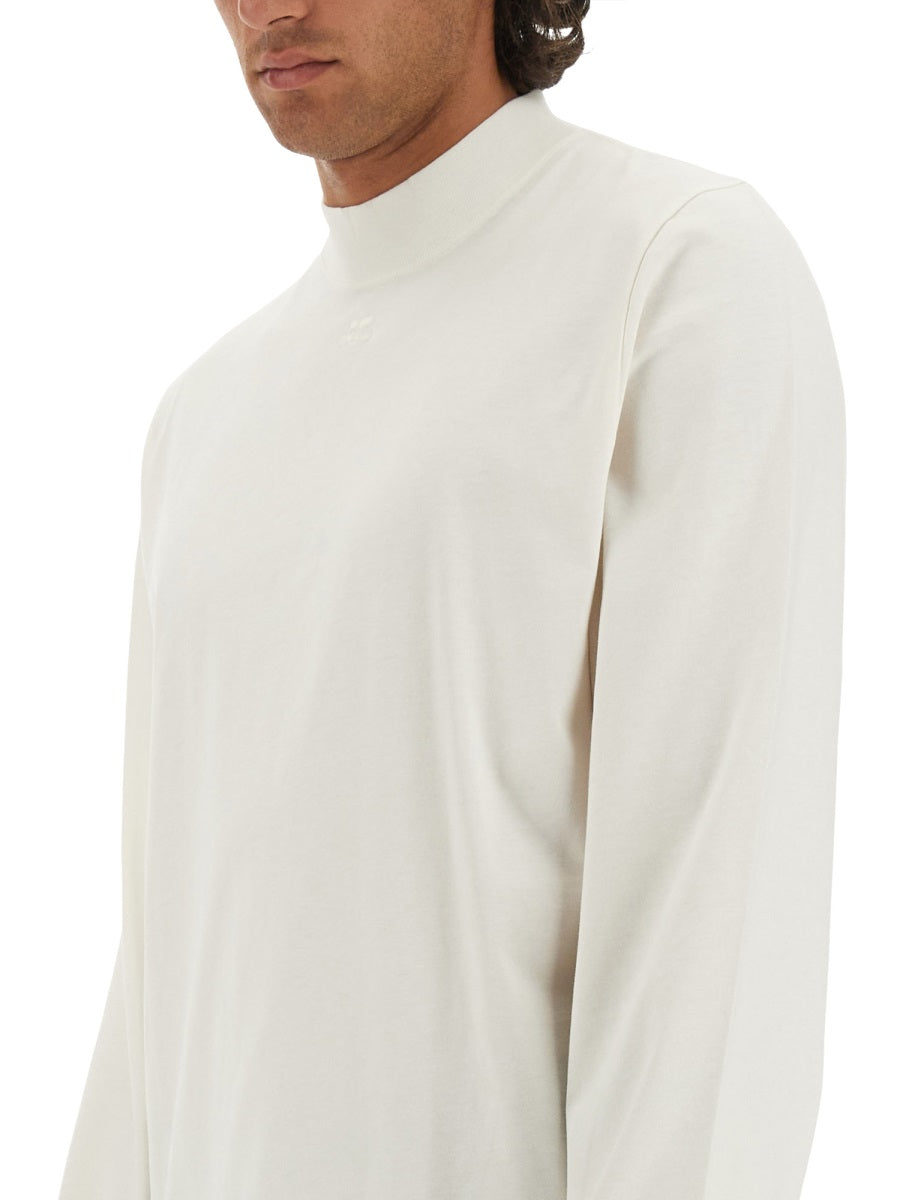 Courreges Men T-Shirt With Logo COURREGES