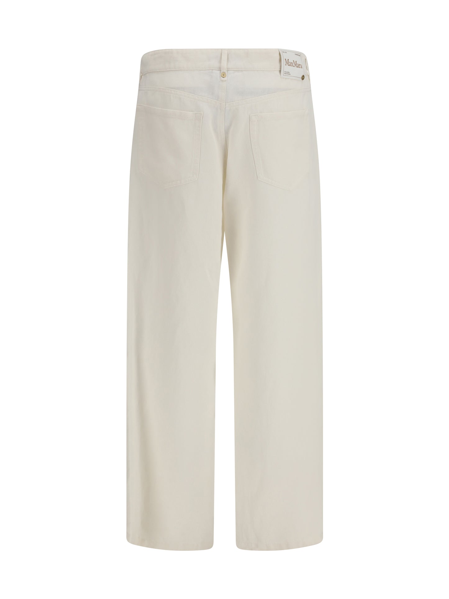 'S Maxmara Women Cotton And Linen Pants S MAX MARA