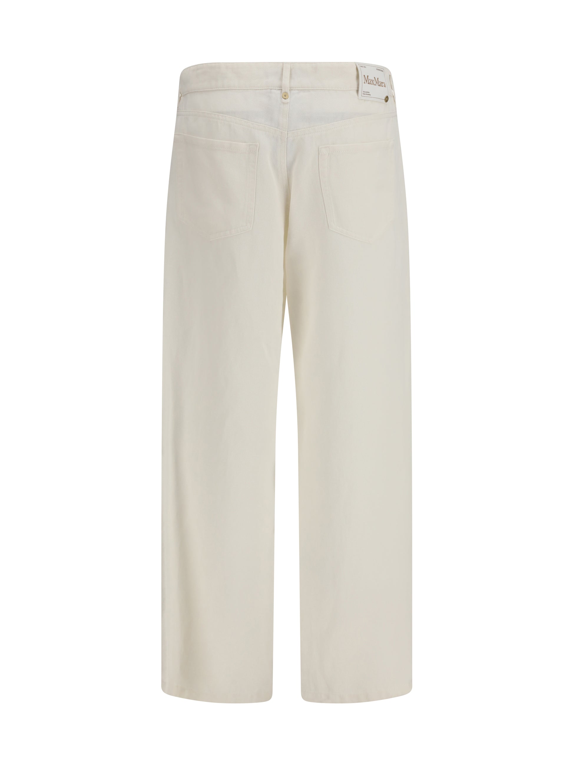 'S Maxmara Women Cotton And Linen Pants S MAX MARA