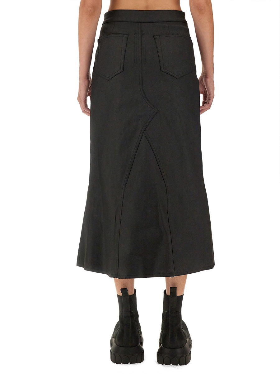 Rick Owens Women Denim Skirt RICK OWENS