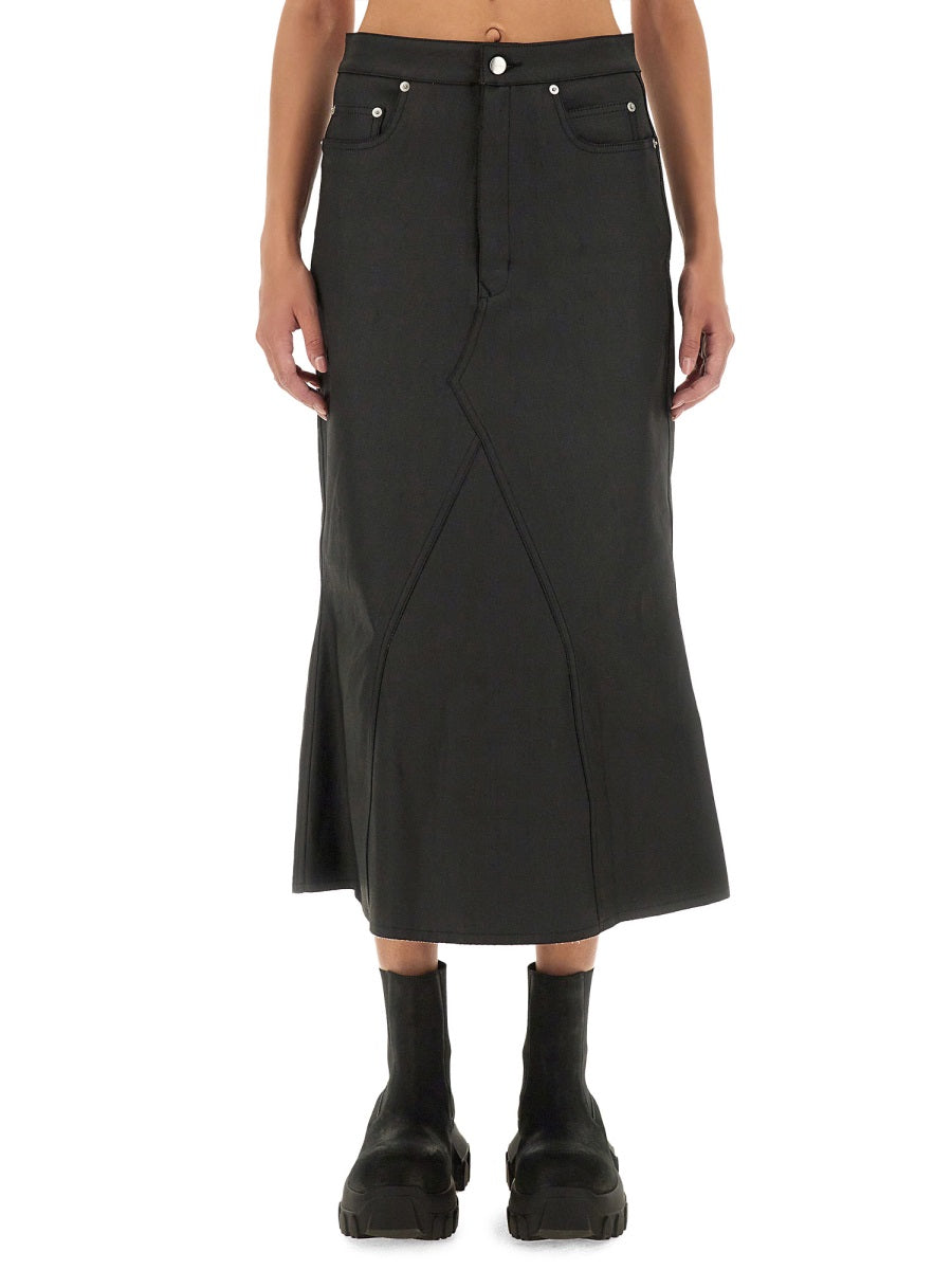 Rick Owens Women Denim Skirt RICK OWENS
