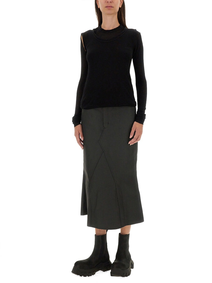 Rick Owens Women Denim Skirt RICK OWENS
