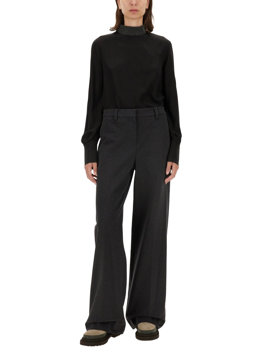 Brunello Cucinelli Women Wide Leg Pants BRUNELLO CUCINELLI