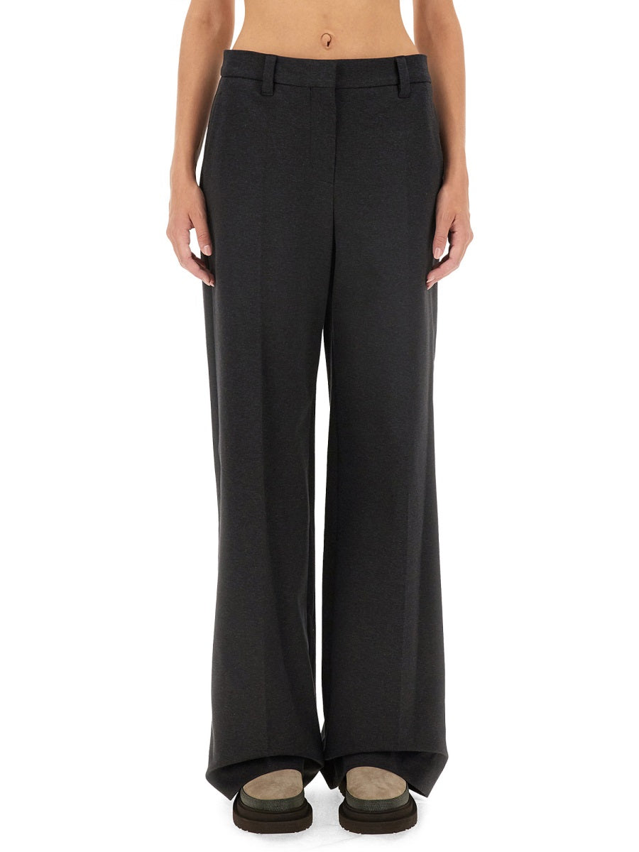 Brunello Cucinelli Women Wide Leg Pants BRUNELLO CUCINELLI