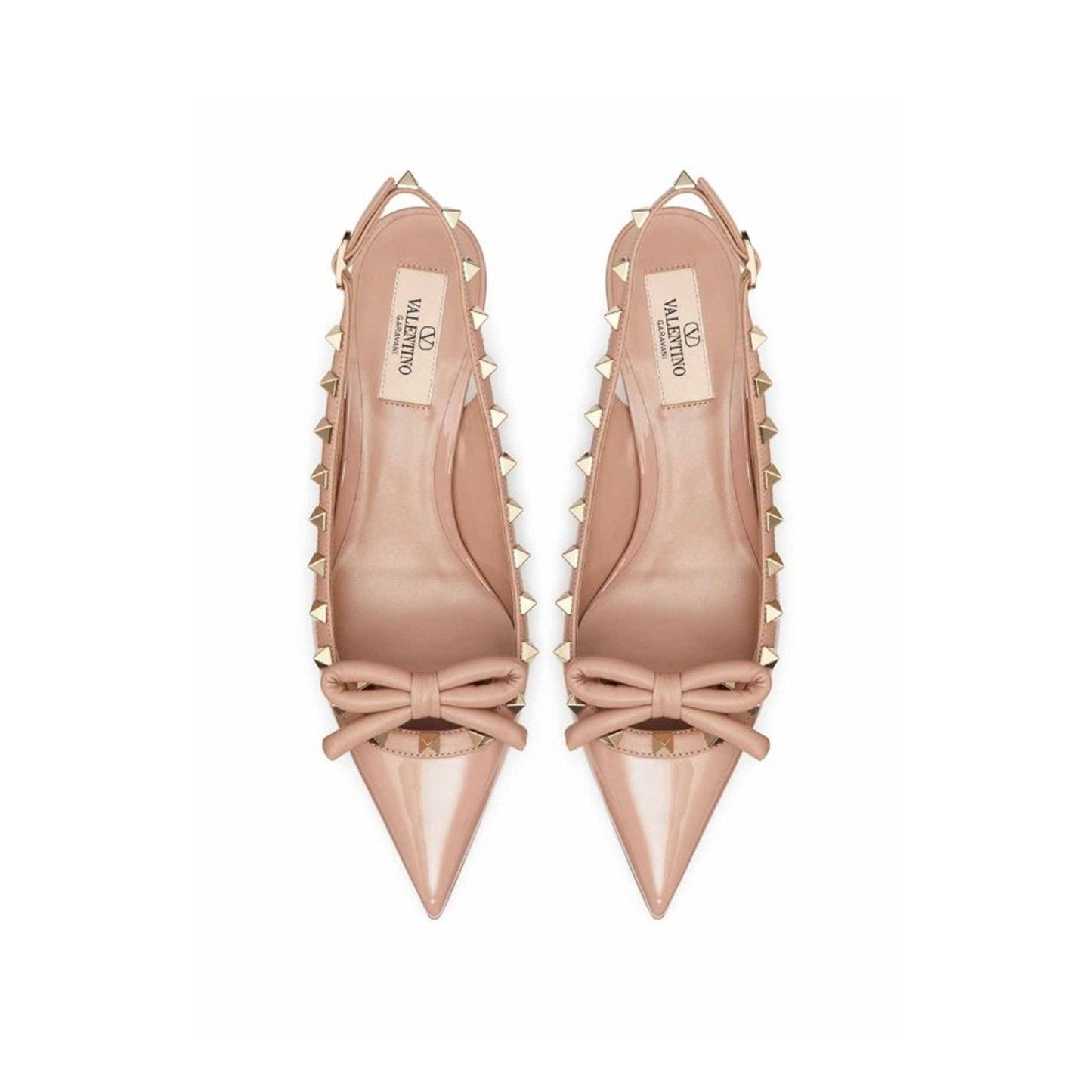 Valentino Garavani Leather Slingback Pumps Women VALENTINO GARAVANI