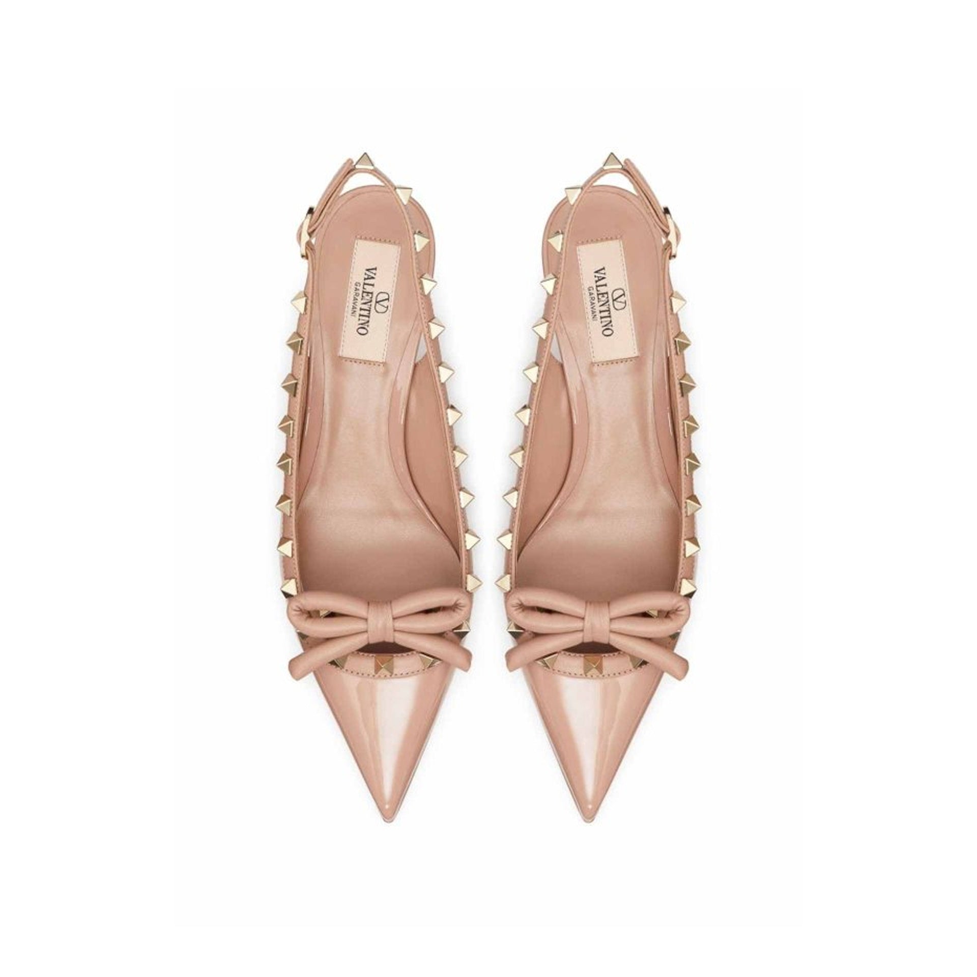 Valentino Garavani Leather Slingback Pumps Women VALENTINO GARAVANI