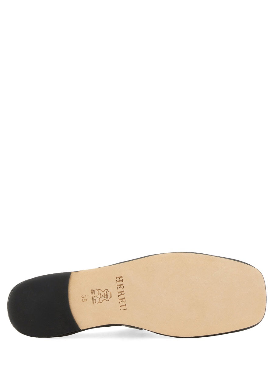 Hereu Women Ballerina In Pelle HEREU