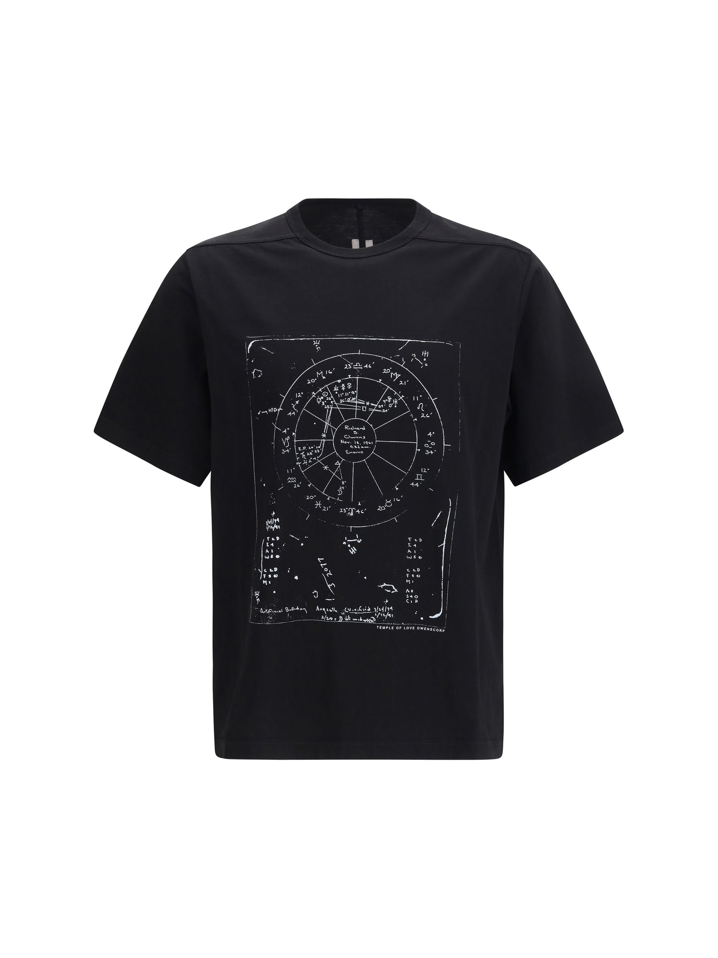 Rick Owens Men Brad T-Shirt In Cotton Jersey RICK OWENS