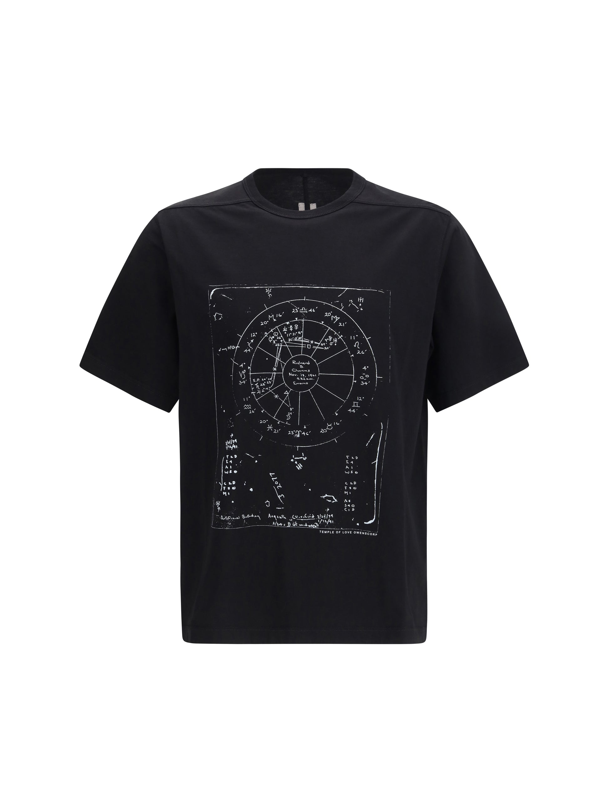 Rick Owens Men Brad T-Shirt In Cotton Jersey RICK OWENS