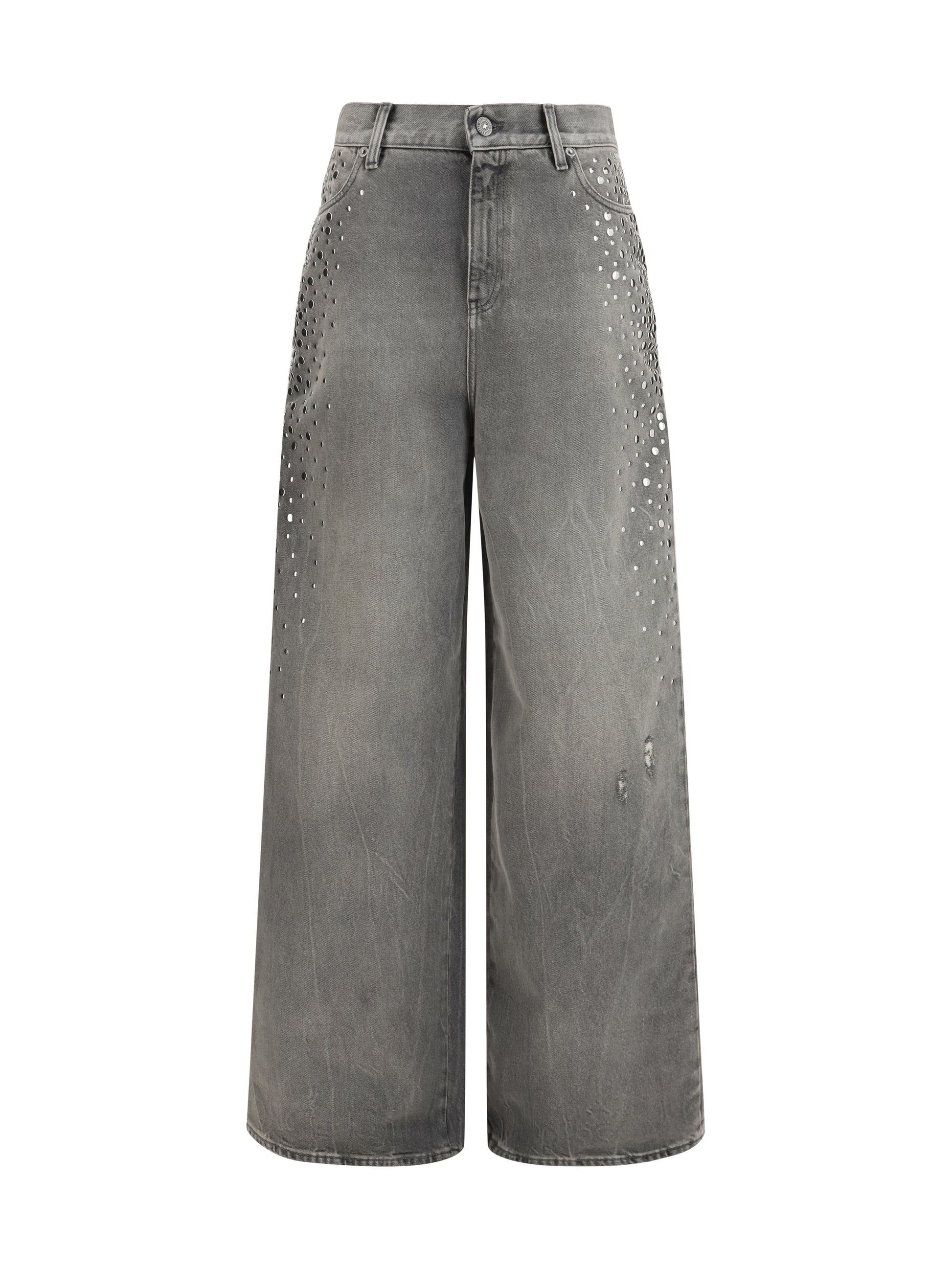Golden Goose Women Melody Stud Degraded Jeans GOLDEN GOOSE