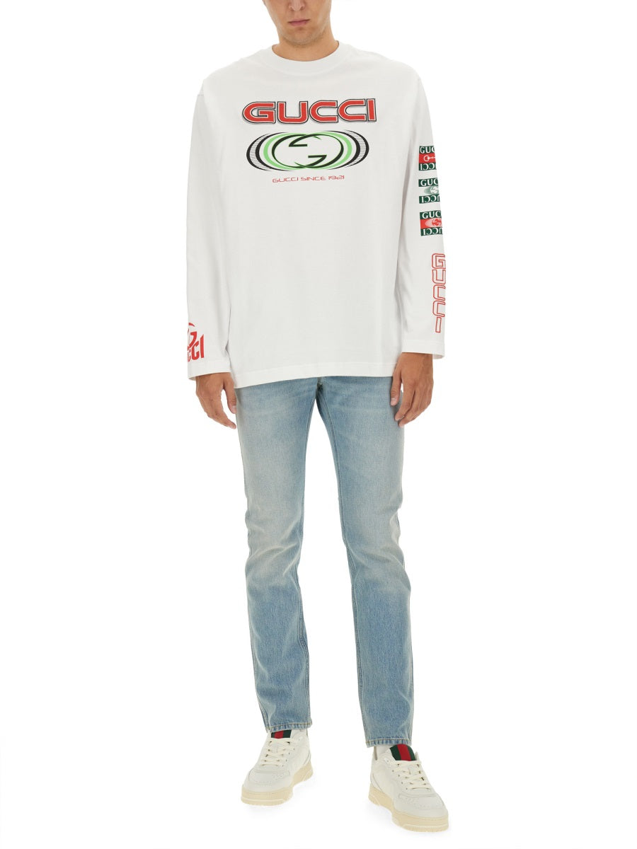 Gucci Men Jersey T-Shirt GUCCI