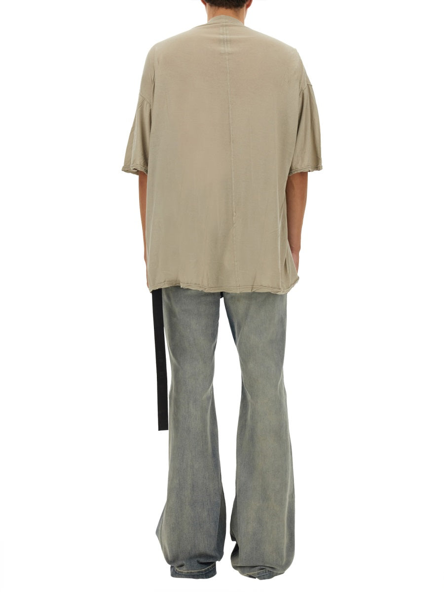 Rick Owens Drkshdw Men "Tommy" T-Shirt RICK OWENS