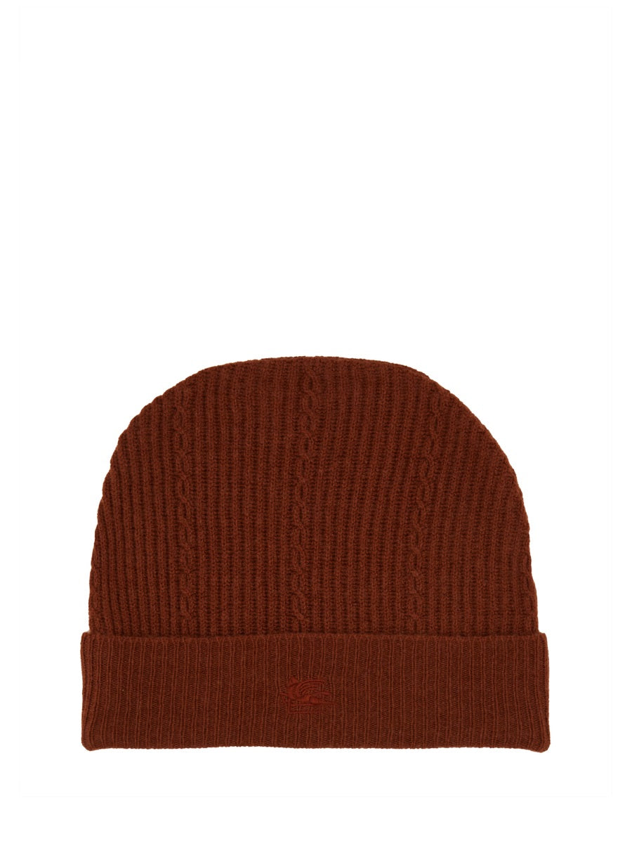 Etro Women Beanie Hat With Logo ETRO