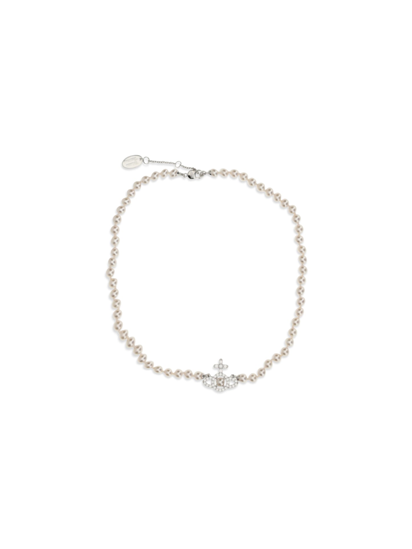 Vivienne Westwood Women Olympia Pearl Orb Pendant Necklace VIVIENNE WESTWOOD