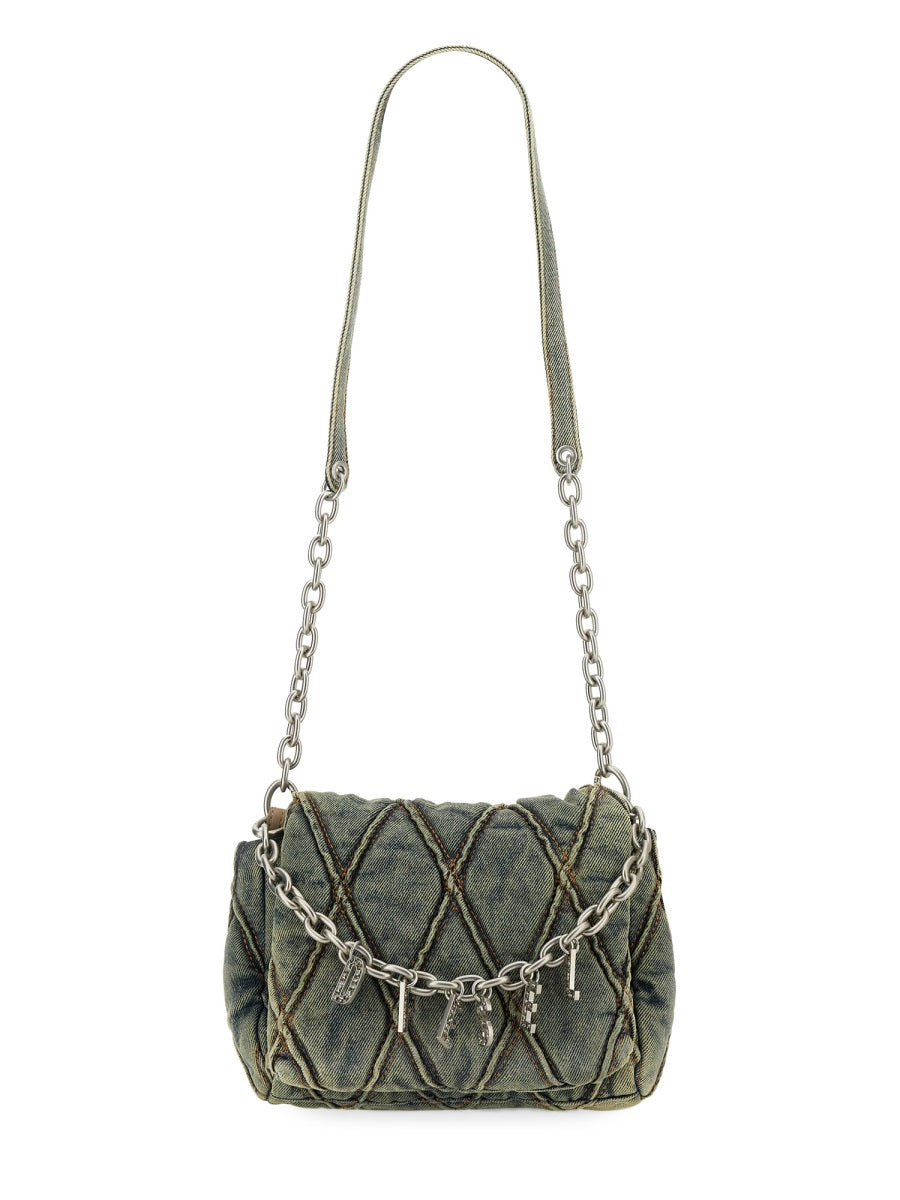 Diesel Women Borsa A Spalla "Charm-D" Small DIESEL