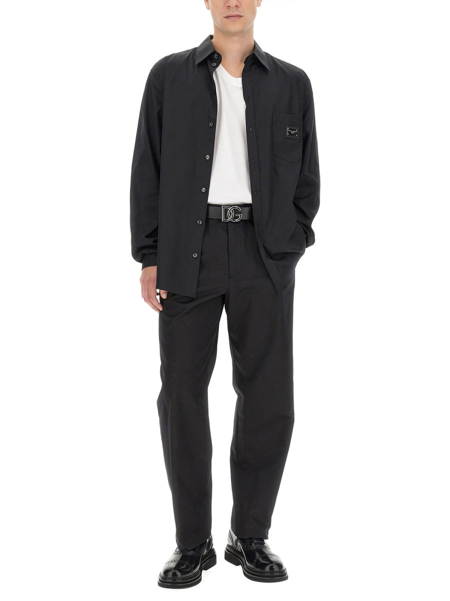 Dolce & Gabbana Men Gabardine Pants DOLCE & GABBANA