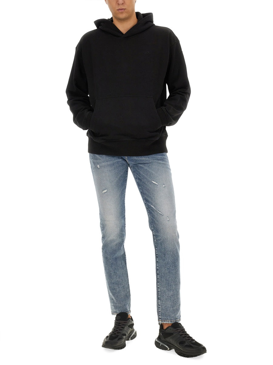 Diesel Men Felpa Con Logo DIESEL