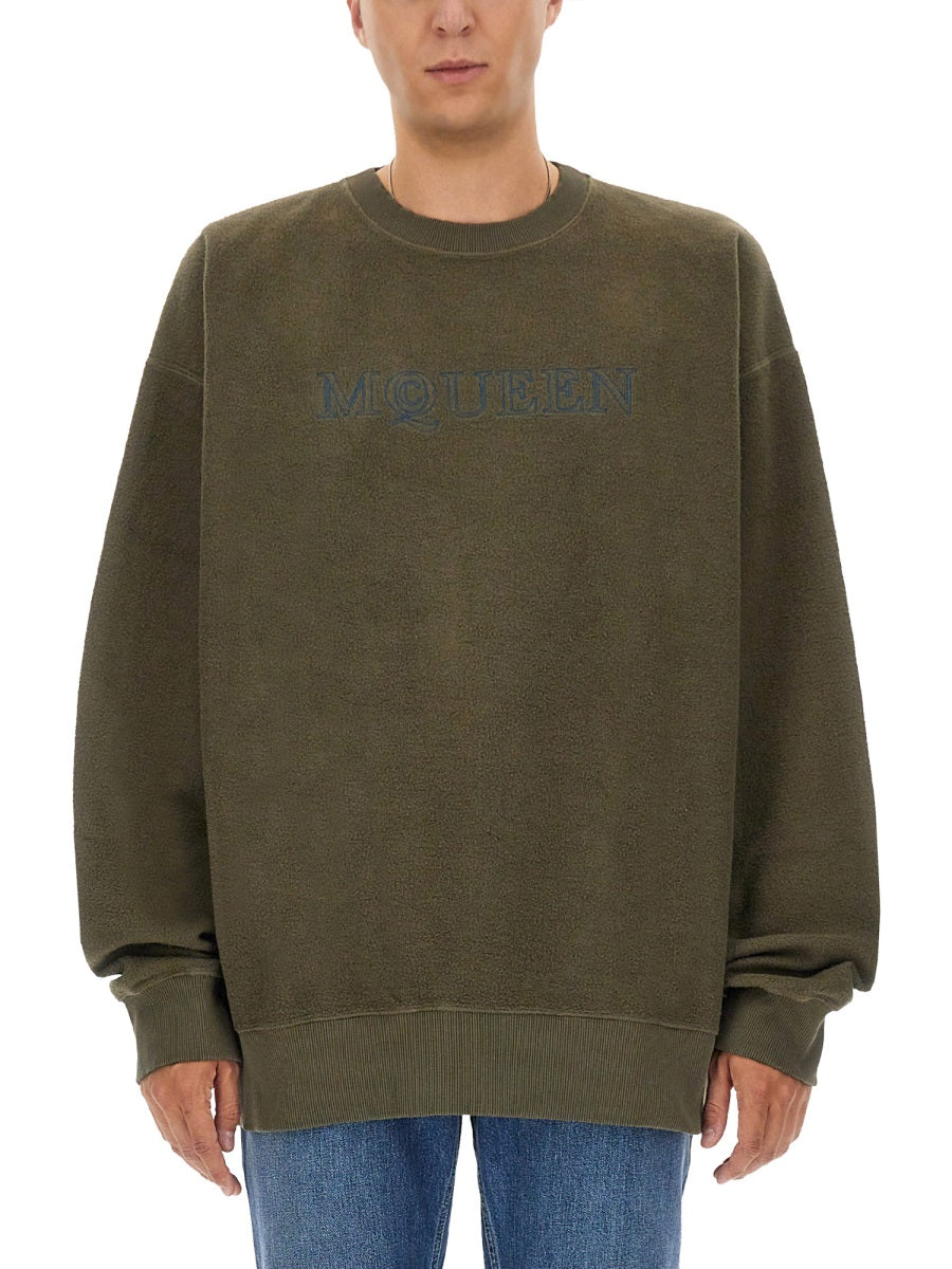 Alexander Mcqueen Men Sweatshirt With Logo ALEXANDER MCQUEEN