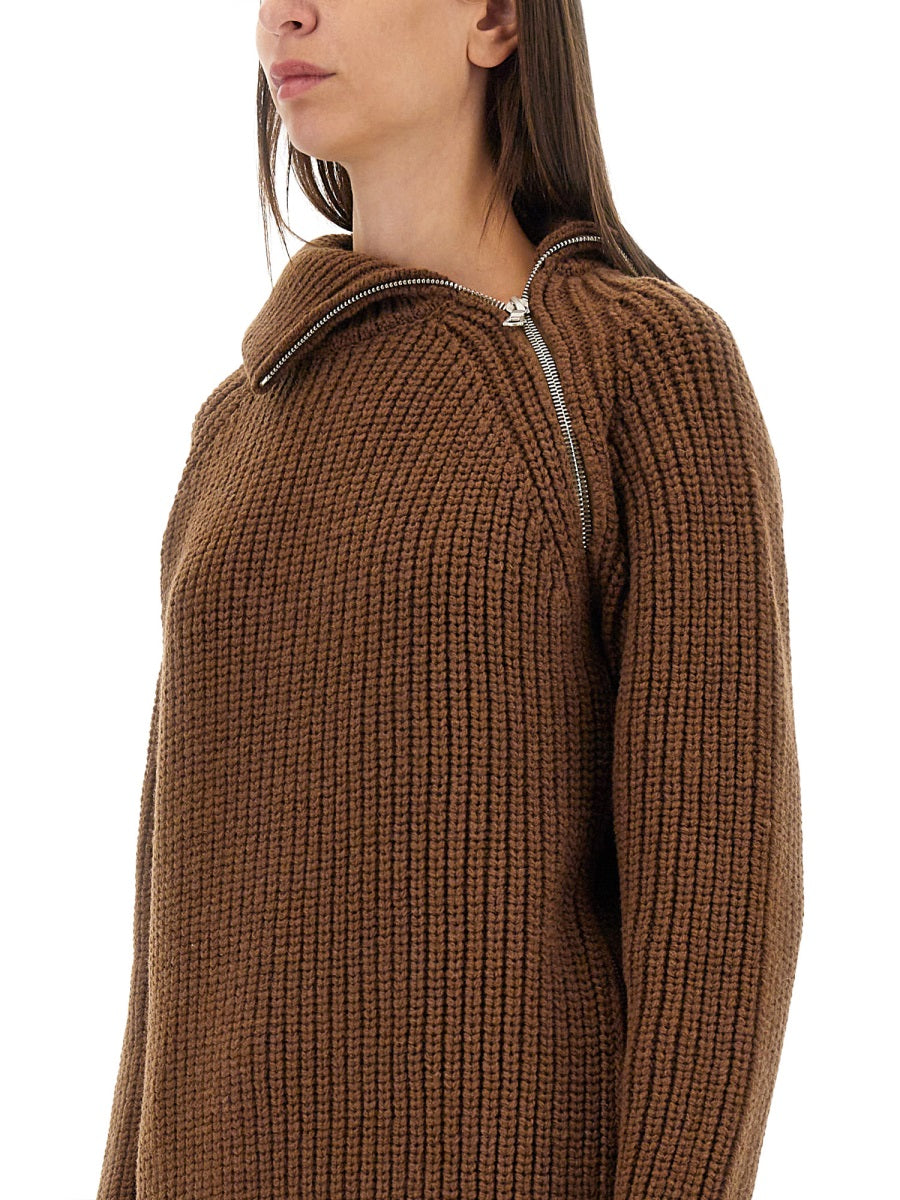 Dries Van Noten Women Shirt With Zip. DRIES VAN NOTEN