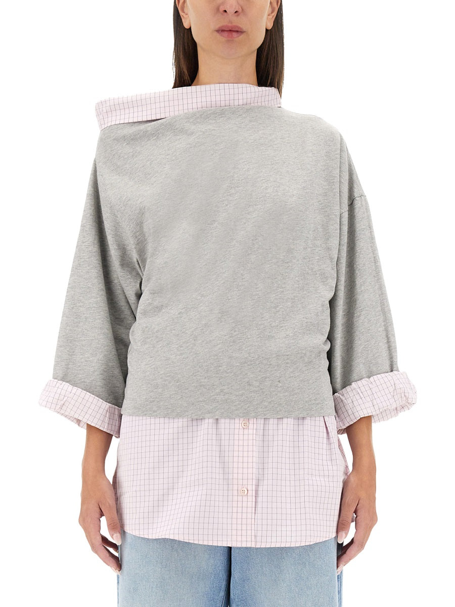 Dries Van Noten Women Cotton Shirt Sweatshirt DRIES VAN NOTEN