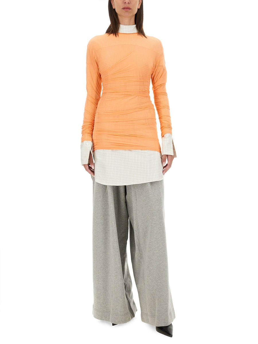 Dries Van Noten Women Tulle Tops. DRIES VAN NOTEN