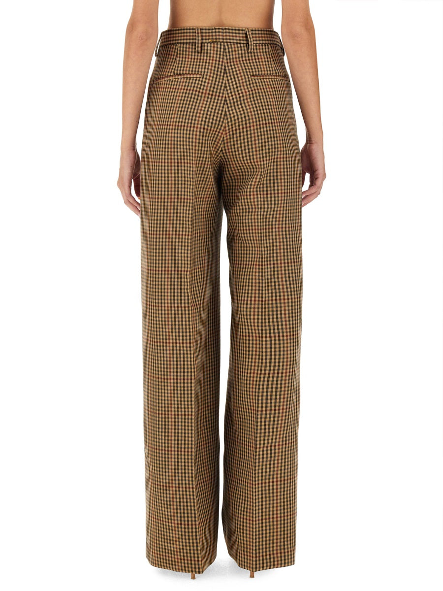 Dries Van Noten Women Pants With Check Pattern DRIES VAN NOTEN