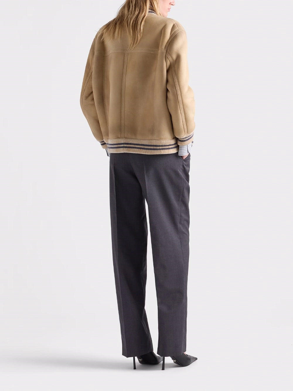 Prada Women Wool Pants PRADA