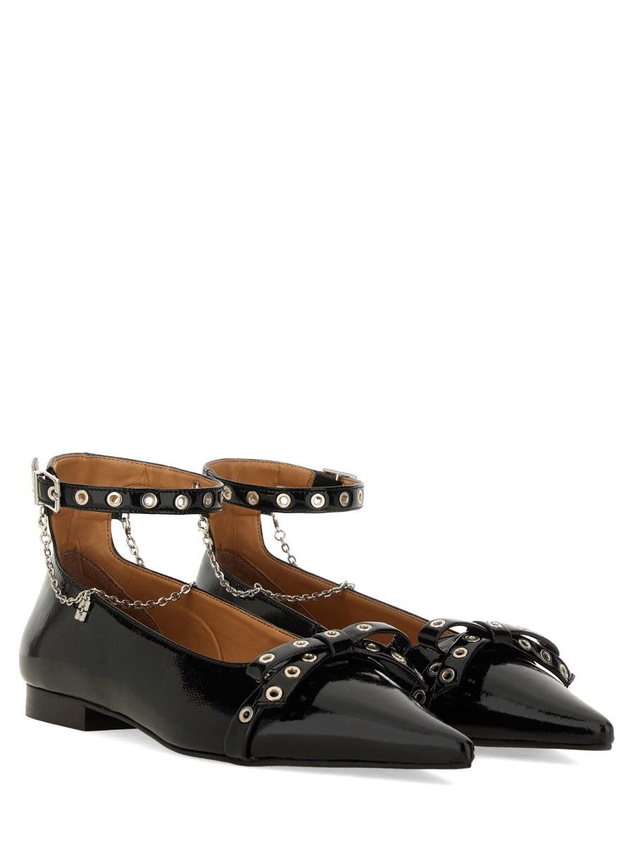 Ganni Women Jewel Ballerina GANNI