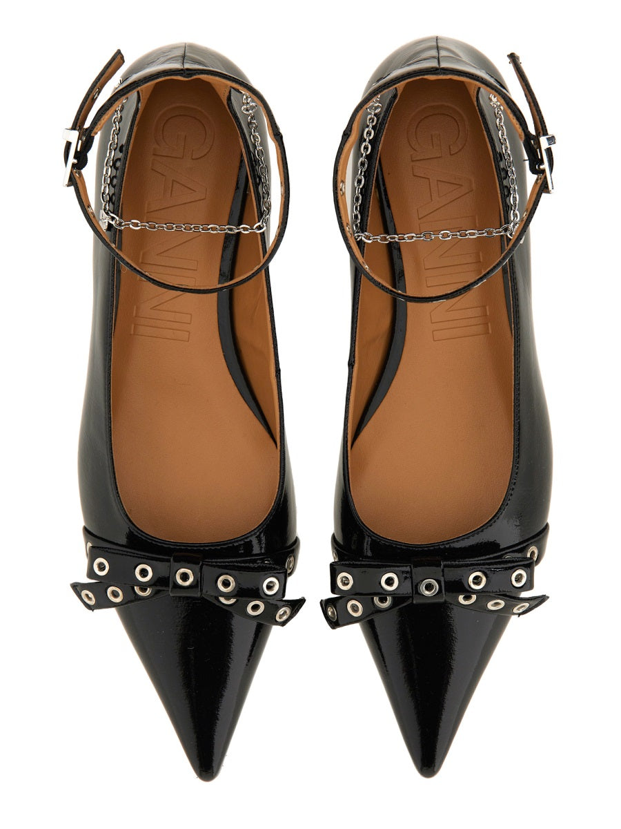 Ganni Women Jewel Ballerina GANNI