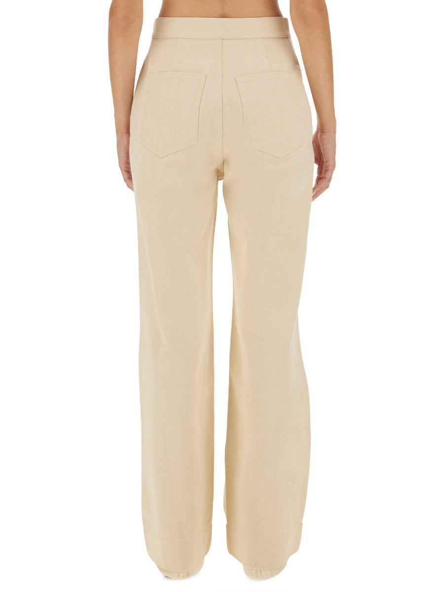 Jil Sander Women Flared Pants JIL SANDER