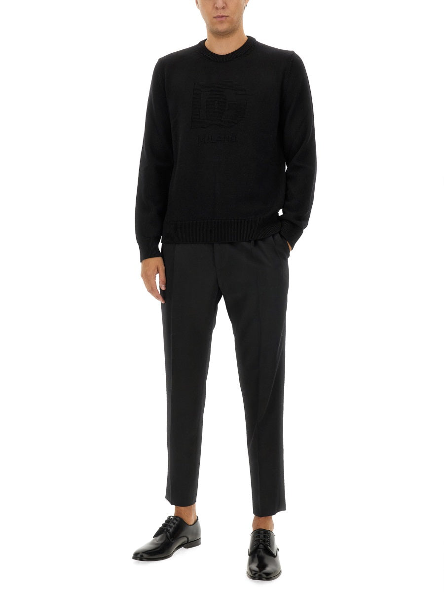 Dolce & Gabbana Men Wool Jersey. DOLCE & GABBANA