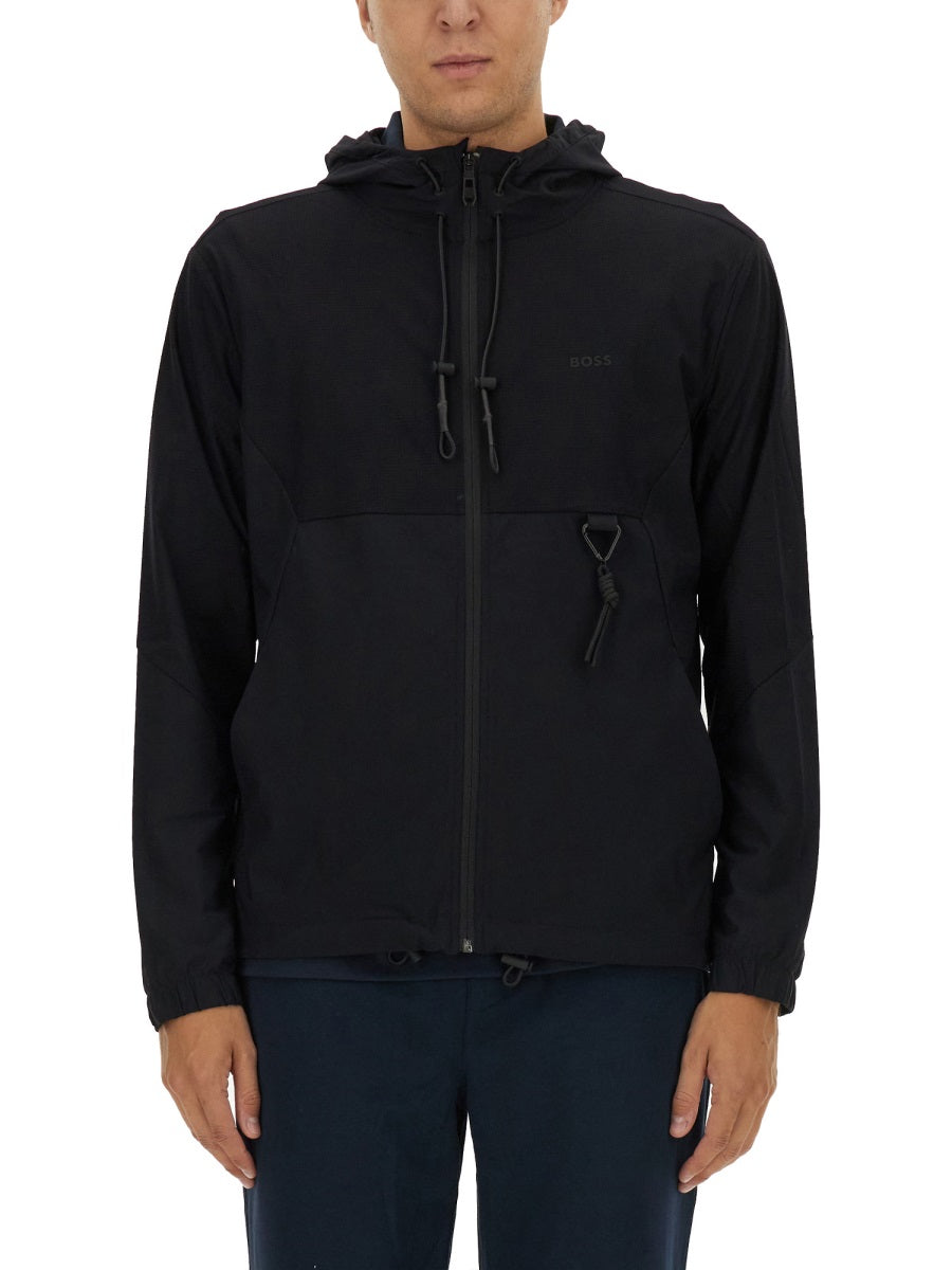 Boss Men Technical Fabric Sweatshirt BOSS