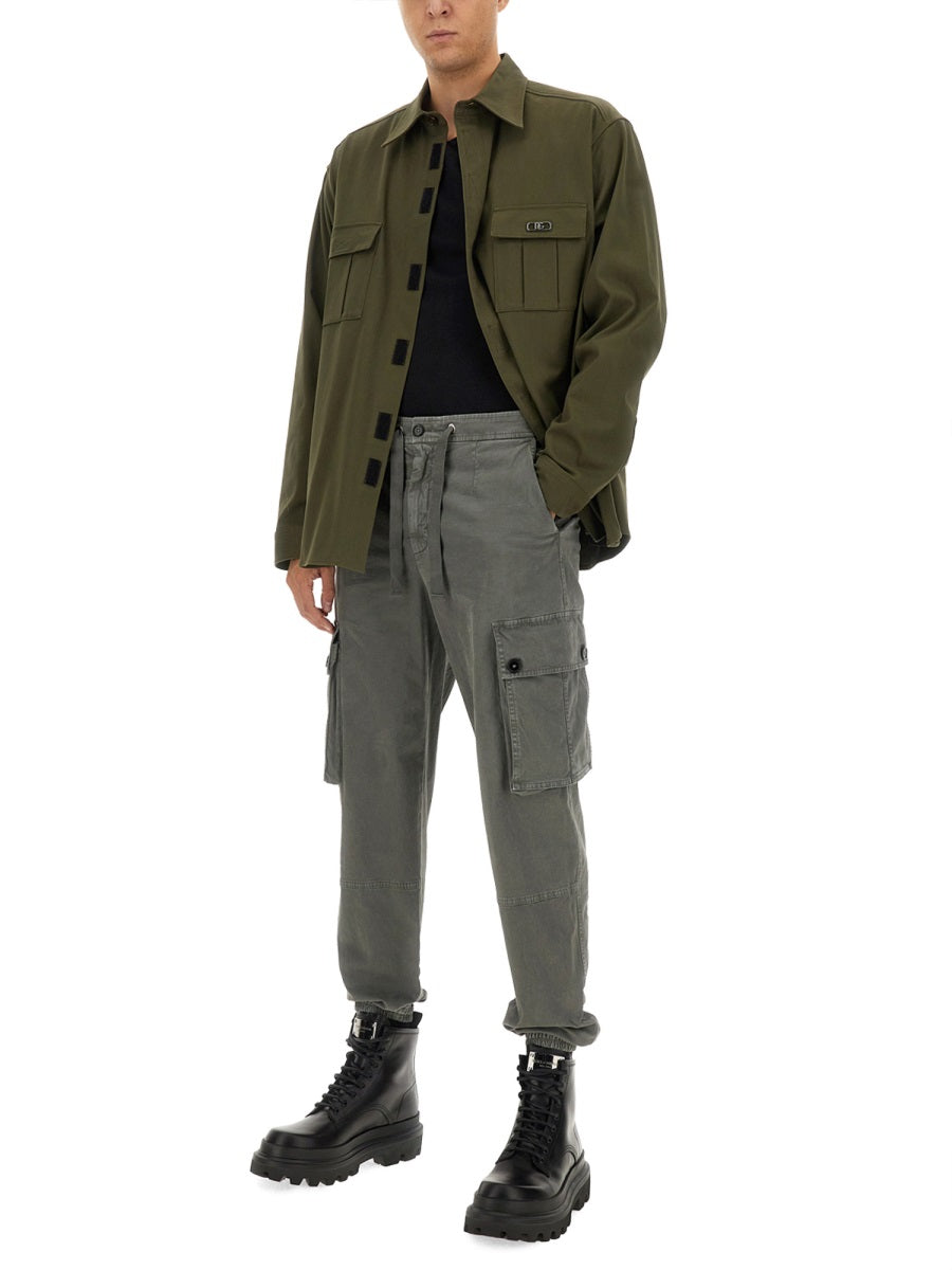 Dolce & Gabbana Men Shirt With Pockets DOLCE & GABBANA