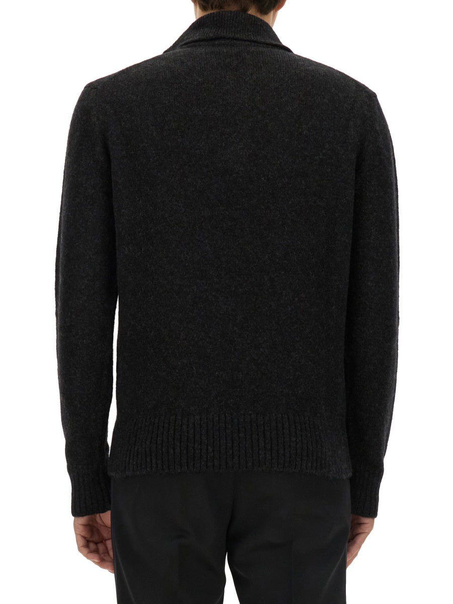 Dolce & Gabbana Men Wool Polo. DOLCE & GABBANA