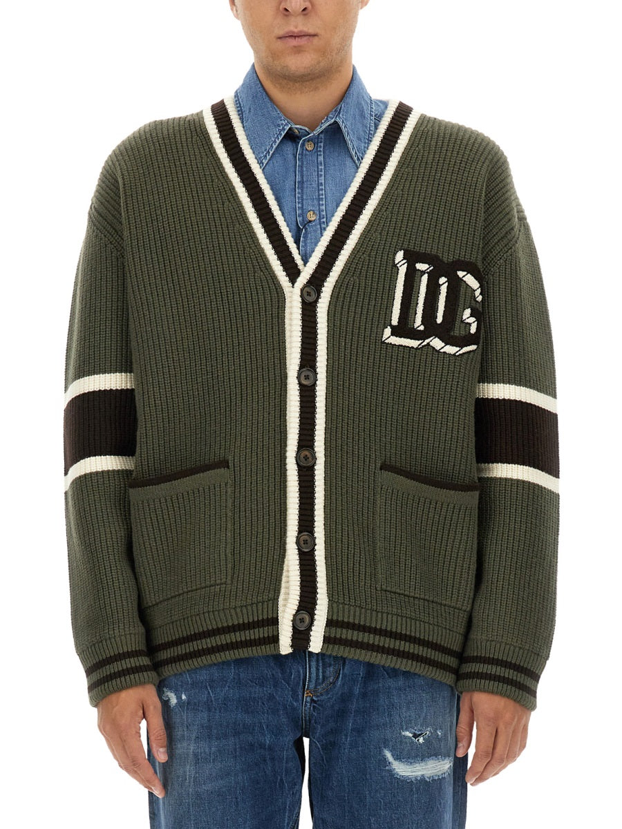 Dolce & Gabbana Men Wool Cardigan DOLCE & GABBANA